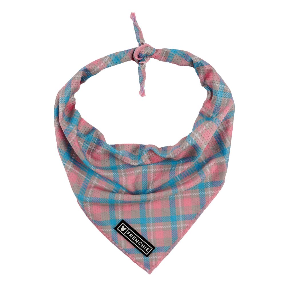 Frenchie Cooling Bandana - Highlander Plaid