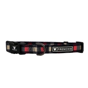 Frenchie Comfort Collar - Cabin Plaid