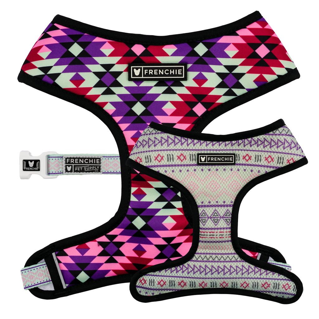 Frenchie Duo Reversible Harness - Southwest Dusk