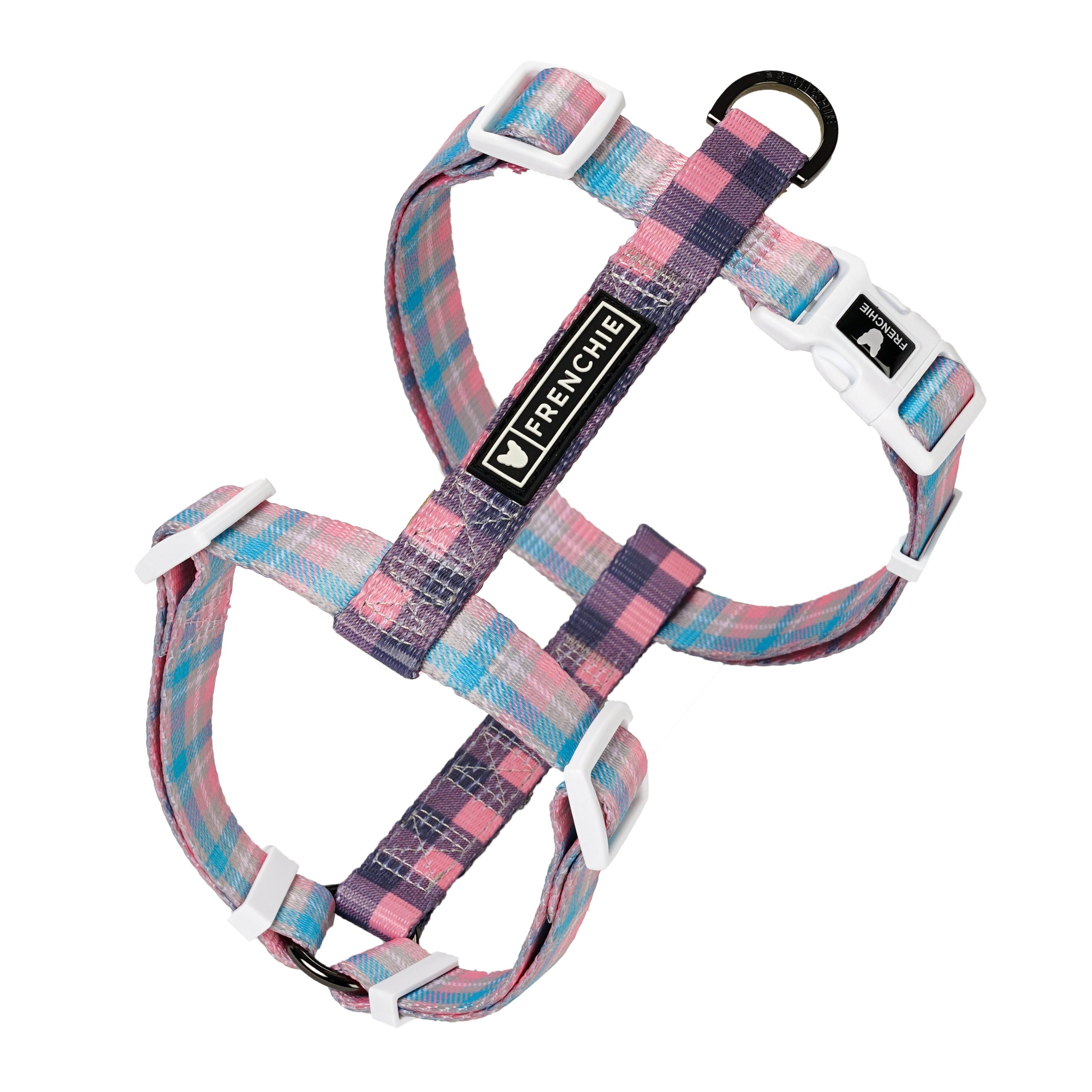 Frenchie Strap Harness - Highlander Plaid